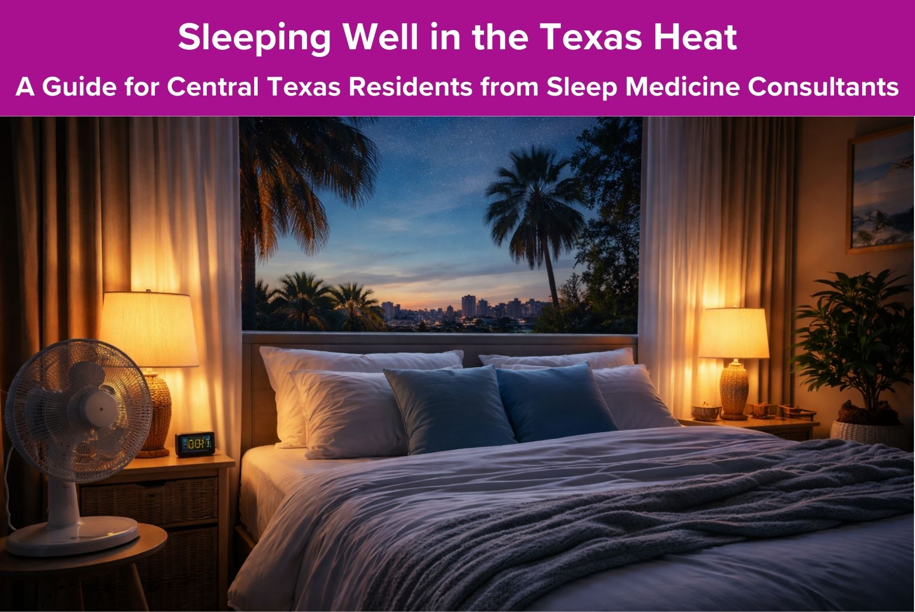 Sleeping Well in the Texas Heat