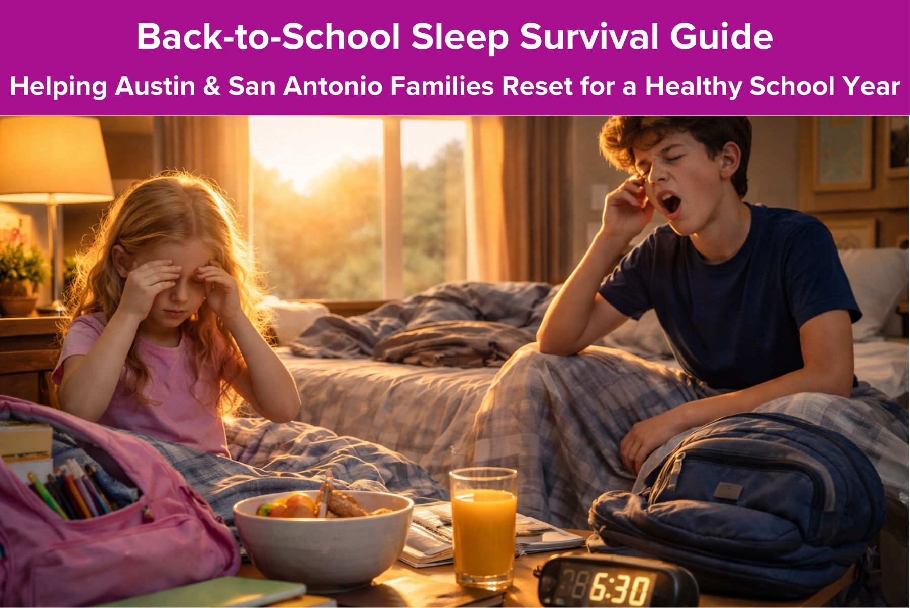 Back-to-School Sleep Survival Guide